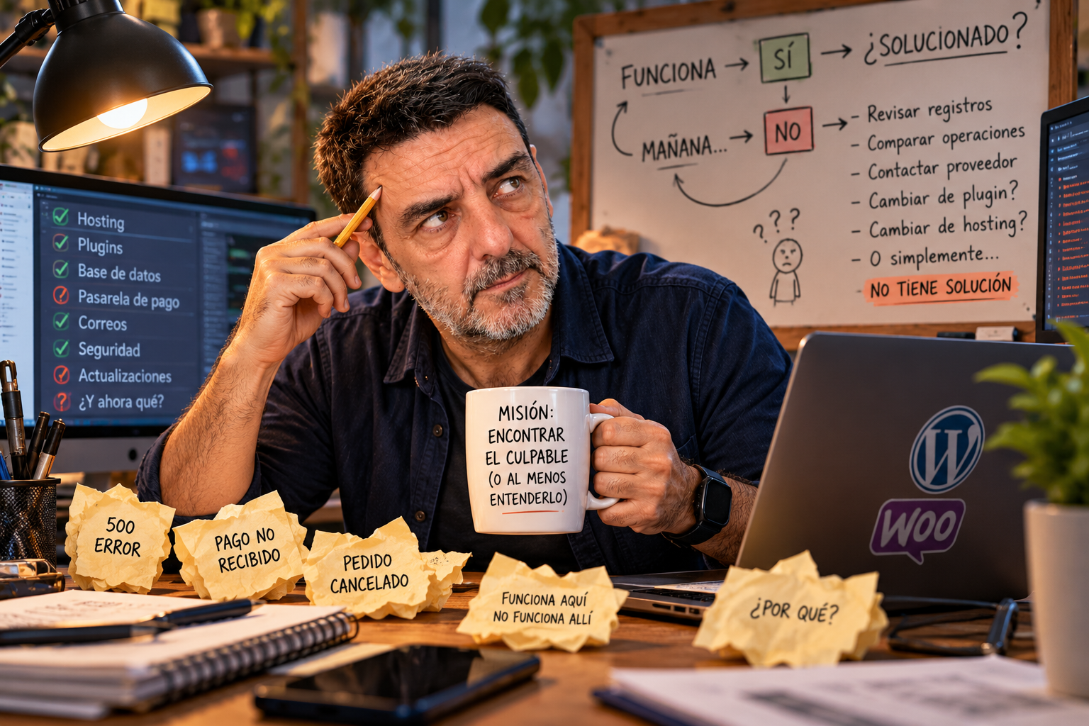 Que un error desaparezca no significa que esté solucionado