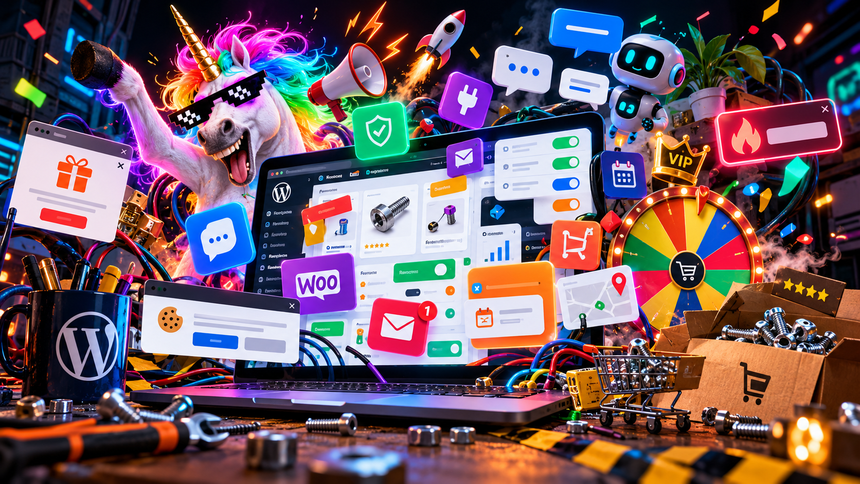 Haz lo que te salga de los plugins